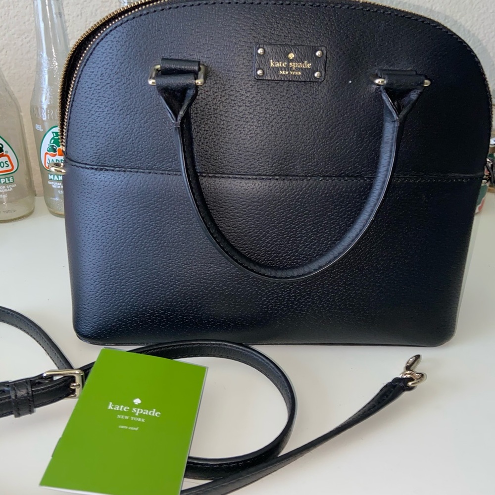 kate spade black purse